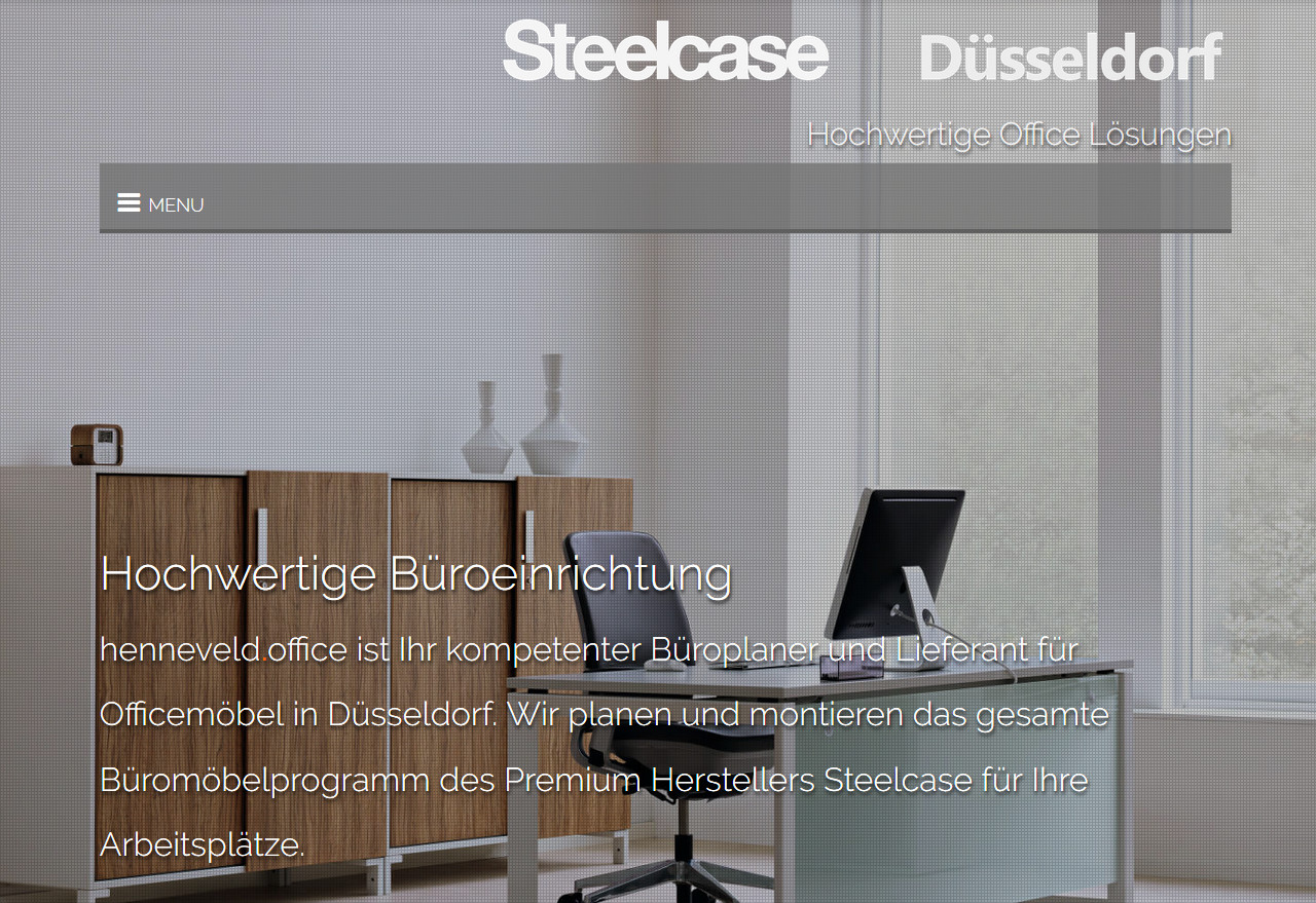 Landingpage Büroeinrichtung